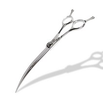 닉센 애견 미용 마스터 7.5인치 커브가위 NX-MCV75, 1개