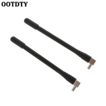 Ootdty 2 pcs gsm 24g 안테나 ts9 플러그 커넥터 920-2670 mhz 화웨이 모뎀, 검은색, 한개옵션0