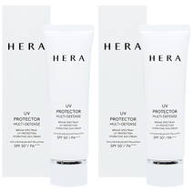 헤라 UV 프로텍터 멀티 디펜스 50ml + 50ml 민감성선크림 수분선크림, 2개