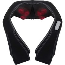 Breo 브레오 Shiatsu Neck Heat Massager 3D 어깨 마사지 다리 발 통증 완화 허리, 기본