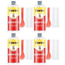 Menxo 메탈 리페어 접착제 강력 주물용 접착제방수 100g*1/2/3/4, 메탈 리페어 접착제 100g*4