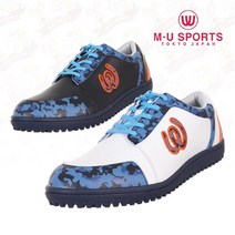 엠유 [2021년신제품]엠유스포츠 MUMS2031 폴리우레탄 남성용 골프화-2종칼라