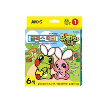 아모스 글라스데코 휴리와친구들 1번 2번 3번, 1번 6색 휴리와친구들