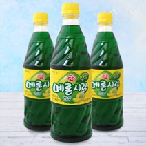 오뚜기 메론향 슬러시 시럽 1kg/슬러쉬 원액 액상