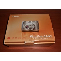 캐논 파워샷 A540 6.0박스 케이블 및 설명서가 된 MP 디지털 카메라