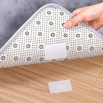 도매팜 2+2 고정이 필요한 곳에 붙이는 미끄럼방지 찍찍이 스티커 간편부착 카페트 러그
