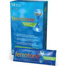 Ferrotone 페로톤 아이언 철분 비타민C Iron Vitamin 14팩