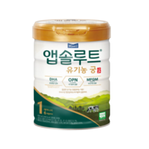 매일유업 앱솔루트 유기농 궁 2단계 800g 3캔