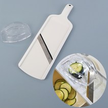 야채 슬라이서 슬라이스 채칼 안전 레몬 양파채썰기