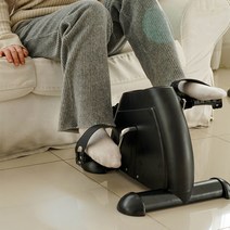 가정용 하체운동 사이클 미니 하프 바이크 자전거, 블랙