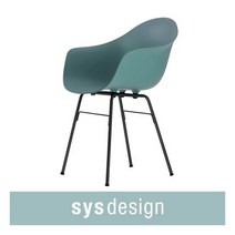 [시스디자인] TOOU(뚜) 스틸 체어, 색상:라이트그레이