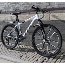 하이브리드 자전거 출퇴근 입문 로드 MTB 바이크, 27 속도, 24인치, AH