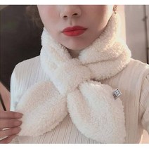 뽀글이 쁘띠 목도리 쉬운착용 엄마랑 아이랑 커플 목도리