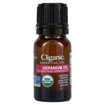 Cliganic 100% Pure Essential Oil Geranium 0.33 fl oz (10 ml)