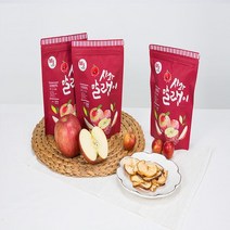 [KT알파쇼핑][엠제이푸드] 사과 말랭이 50g X 3팩, 소