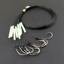 [단일코리아] 꼬임방지 우럭바늘 - 우럭 낚시 채비 용품, 8개입