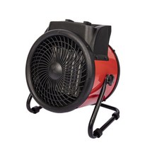 현장용 소형 열풍기 난로 온풍기 히터 레드 FU-2230R