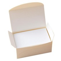 생일축하카드 팝업카드 메세지 세트100장 세트 빈티지 양면 빈 크래프트 종, 01 white 100 sheets