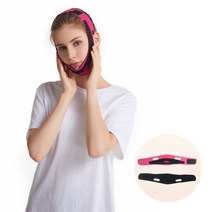 썬피크 얼굴 리프팅밴드 이중턱 V라인 주름 땡기미 이중밴드, 1개