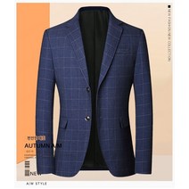 봄가을 아빠 양복 남자 블레이저 코트 봄 중년 상의