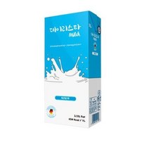 데이리스타 밀쉬 멸균우유, 5개, 1L