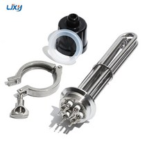 보일러구동기 보일러교체 공기열 히트펌프 난방 구동기 관형 전기 가열 히터 요소 인치 온수기보일러 용 트라이 클램프, 380v, 12kw 355l 304ss, 1-사진으로