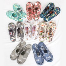 예쁜 꽃무늬 여성 퀼트 면 실내화 거실화 여자 거실 실내 천 덧신 슬리퍼, 패턴 11