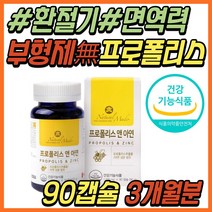 60대 환절기 건강 기능 식품 캐나다산 프로폴리스 아연 면역력 항산화 보조제 플로폴리스 프로플러스 프로폴리 중년 노년 부모님 시니어 어르신 노인 온가족 패밀리 성인 어른 선물 추천