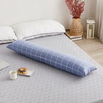 동서가구 허밍 일자형 롱바디필로우 DF919394, 블루