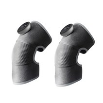 전기 진동 무릎 마사지기 난방 다리 혈액 순환 촉진 패드 통증 완화 근육 긴장 압축, 01 1 pair, 1 pair