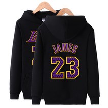 풀오버 후드 맨투맨 봄가을 계절 긴 소매 중대 남자 축구유니폼 23 번 제임스 LA 레이커스다 운동복 1426931520