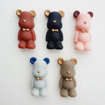 턱시도 베어 볼마커 자석클립 포함 개별포장 골프 악세사리 선물용, 핑크