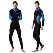 칼노 다이빙 웻슈트 남자 샴 후드 스노클링 옷 다이빙 자외선 차단제 의류, S017후드