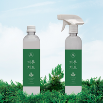 제이제이원 피톤치드 편백수 500mL 편백스프레이 천연 곰팡이냄새 가죽냄새제거 치톤피드 히녹 편백수효능 옴진드기 버닝아웃, 3개