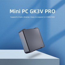 미니 pc 컴퓨터 본체 GK3V 프로 인텔 N5105 윈도우즈 11 미니 PC RJ45 1000M USB HDMI VGA 우분투 게임 컴, 해외공급사, UK, 01 8GB 128GB_03 UK