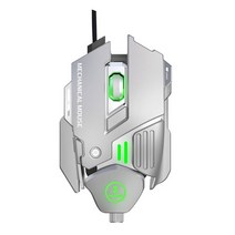 레이져키보드 무소음키보드 무접점키보드 게이머 기계식 키보드 USB 유선 K9 발광 35 키 녹색 샤프트 손 받침대 휴대 전화 태블릿 PS4 Xbox 게임용, [05] mechanical mouse
