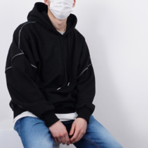 노멀쉐이크 스트릿 남자 오버핏 회색 후드티이쁜곳 봄 가을 쭈리 모자 큰 후드티 빅사이즈 커플