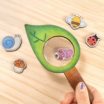 율아트 과학 실험 교구 키트 어린이 물방울 돋보기, 해양