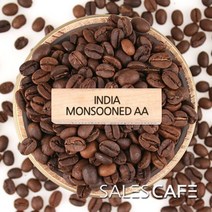 인디아 몬순AA 원두커피[200g 500g 1kg], 상세설명 참조, 01.200g(SROC080FC0200A01)/05.곱게분쇄/가정용에스프레소/모카포트(M)