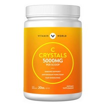 비타민월드 비타민C 5000mg 크리스탈 Crystals 571g, 1개, 기본