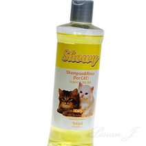 리시안제이 고양이 샴푸&린스 파파야 500ML 펫샴푸 고양이샴푸
