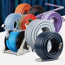 FCLiving농업용편사pvc물호스연결수도꼭지고무호수고압호스릴투명, 에어호스ASSY 9.5x15