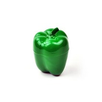 야채 보관 용기 양파 마늘 아보카도 토마토 레몬 피망 4177, Green pepper
