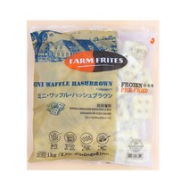 [팜프리츠] 미니와플 해쉬브라운 1kg, 1개