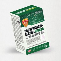 포스파티딜세린 PHOSPHATIDYLSERINE 징코 빌로바 1200mg 60캡슐