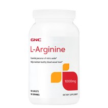 GNC 엘 아르기닌 1000mg 90정 (캐플렛) GNC L Arginine 1000mg 90 caplets, 0.6lb, 1병