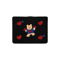노트북 가방 맥북 15.6matebook 14 여 레노버 샤오신 15pro 13.3인치 맥16 에이수스 에어 샤오미 13 이너백 적용, 사랑 곰내부 가방