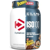 다이마타이즈 ISO100 프로틴 코코아 페블스 610g Dymatize ISO100 Hyd, 상품선택, 1개