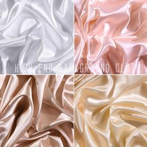 라이트앤 새틴 촬영용 배경천, 실크 - 멜로초코