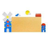 유치원 교회 게시판 알림판 공지사항 펠트보드 소-중-대-특대, 특대